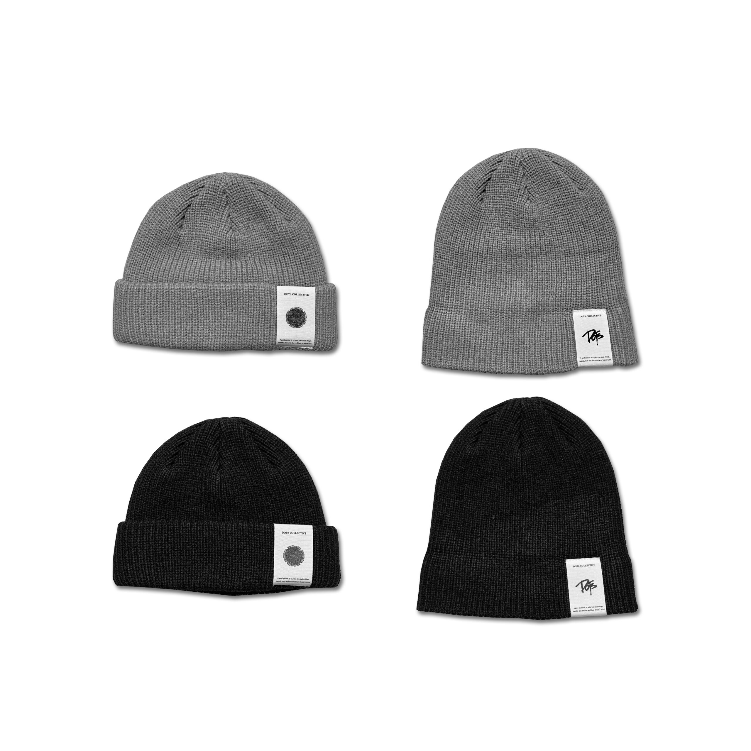 Dots Tag Beanie